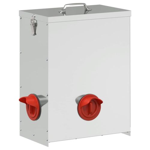 Кокошарник Сребрист 32,5 x 20,5 x 43 см Галванизирана стомана