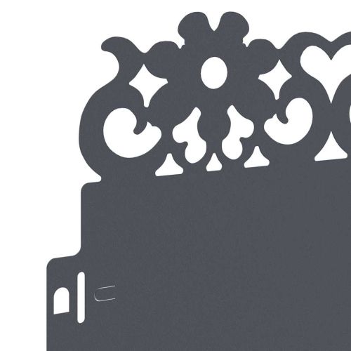 Ограничители за тревни площи 20 pcs Антрацит 103 x 0,05 x 22 см