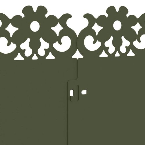 Ограничители за тревни площи 30 pcs Маслинено зелено