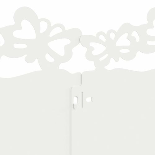 Ограничители за тревни площи 30 pcs Бяло 103 x 0,05 x 22 см