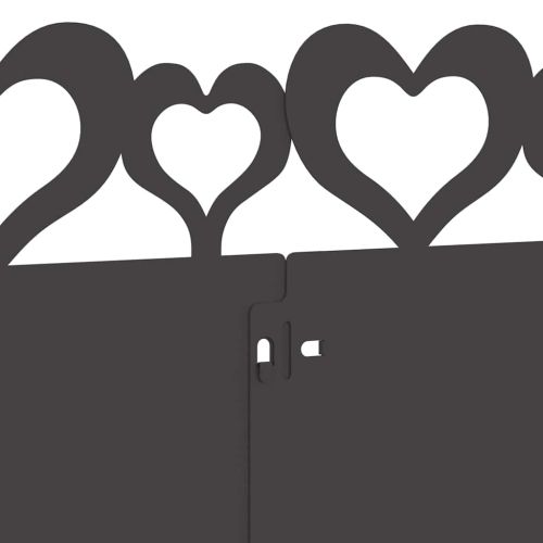 Ограничители за тревни площи 30 pcs Черно 103 x 0,05 x 22 см