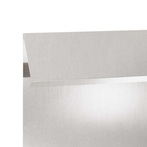 Оградка за охлюви Сребрист 50 x 3,5 x 25 см Неръждаема стомана