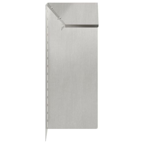 Оградка за охлюви 4 pcs Сребрист 10 x 10 x 25 см