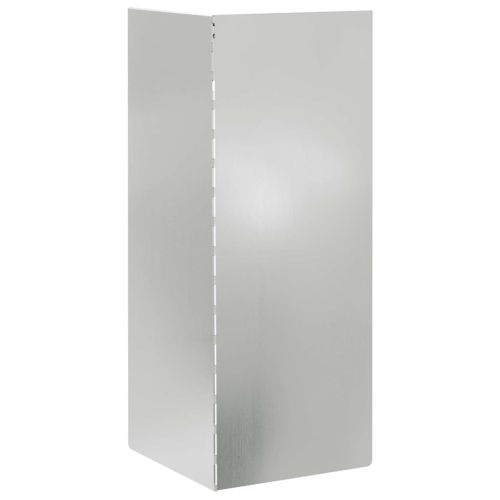 Оградка за охлюви Сребрист 10 x 10 x 25 см
