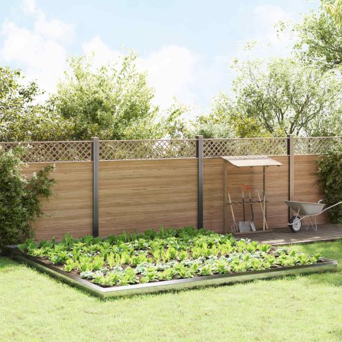 Огради за охлюви 20 pcs Сребрист Неръждаема стомана