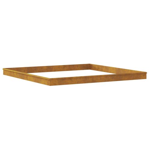 Огради за охлюви 20 pcs Ръждясало Патинираща стомана