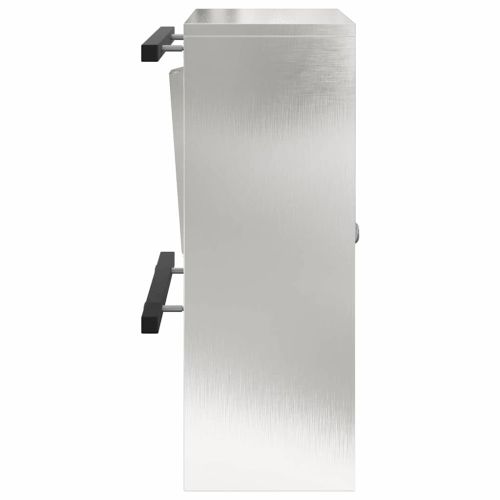 Пощенска кутия Сребрист 30 x 20 x 55 см Неръждаема стомана