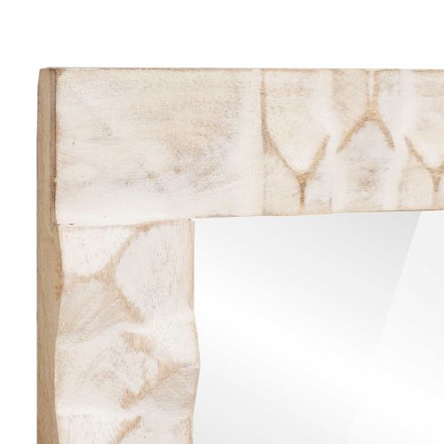 Комплекти за баня Финал на бяло измиване Солидно мангово дърво