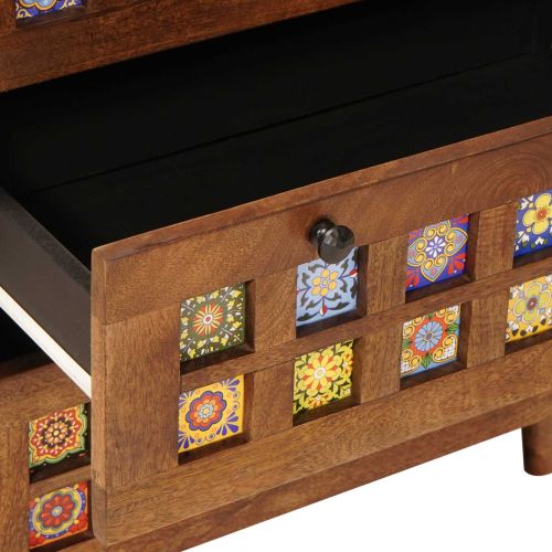 Служебен шкаф 3 pcs Орех 60 x 33,5 x 75 см