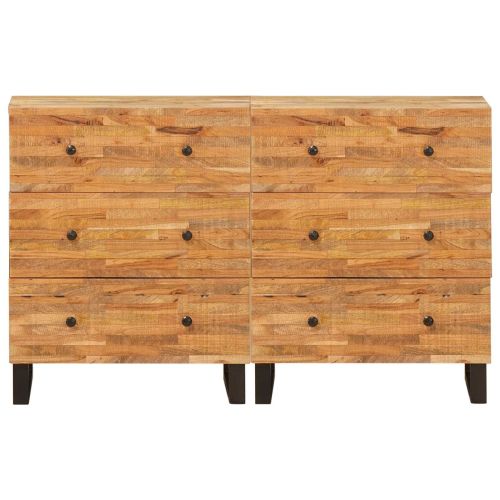 Служебен шкаф 2 pcs Кафяво 60 x 33 x 75 cm