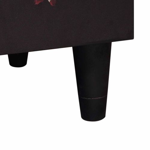 Комплект шкафове за баня с чекмедже 3 pcs Солидно мангово дърво