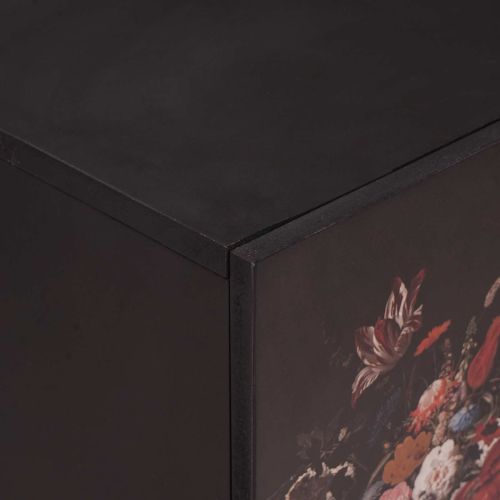 Комплект шкафове за баня с чекмедже 4 pcs Солидно мангово дърво