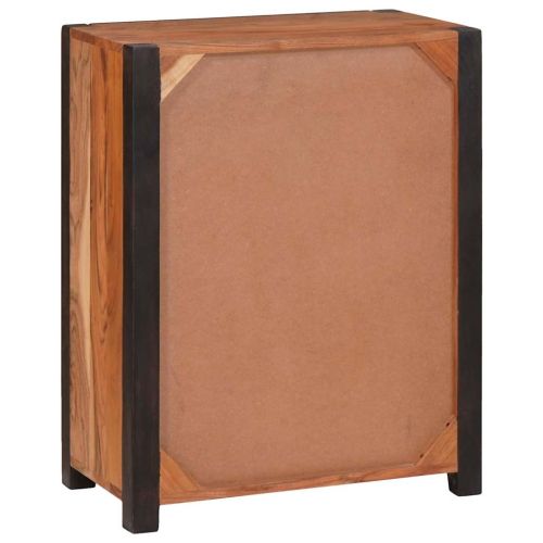 Служебен шкаф с чекмедже 2 pcs Кафяво 110 x 30 x 75 см