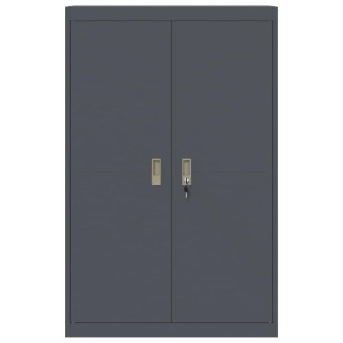 Шкаф за съхранение Антрацит 90 x 40 x 140 cm Стомана