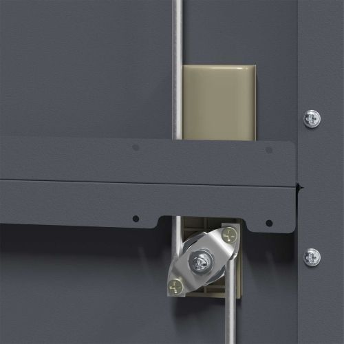 Шкаф за съхранение Антрацит 90 x 40 x 140 cm Стомана