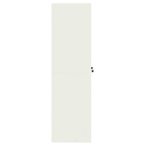 Шкаф за съхранение Бял 90 x 40 x 140 cm Стомана