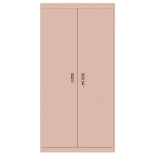 Шкаф за съхранение Розово 90 x 40 x 180 cm Стомана