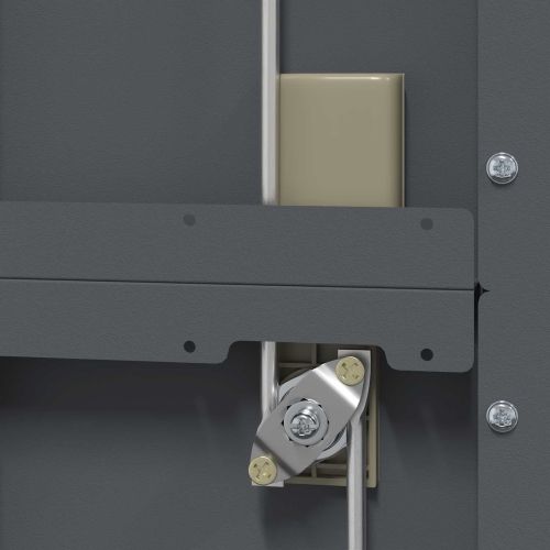 Шкаф за съхранение Антрацит 60 x 40 x 180 см Стомана