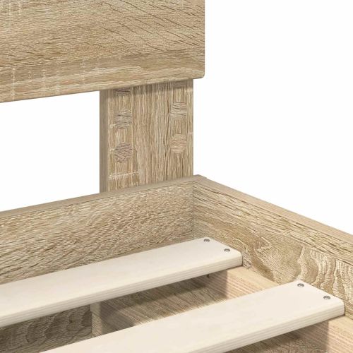 Рамка за легло с таблото Сонома 100 x 200 cm Инженерно дърво