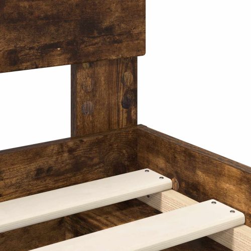 Рамка за легло с таблото Димян дъб 100 x 200 cm Инженерно дърво