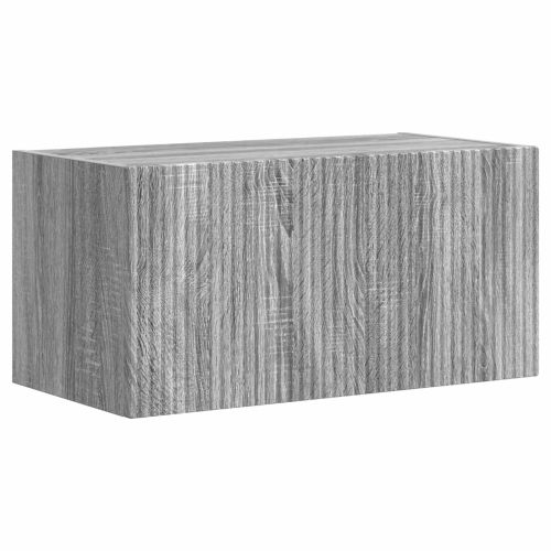 Комплект ТВ шкаф 2 pcs Сив Сонома Инженерно дърво
