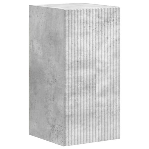 Комплект ТВ шкаф 4 pcs Циментено сиво Инженерно дърво