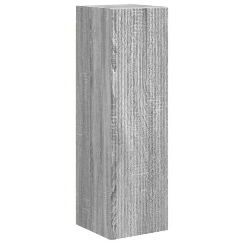 Комплект ТВ шкаф 4 pcs Сив Сонома Инженерно дърво