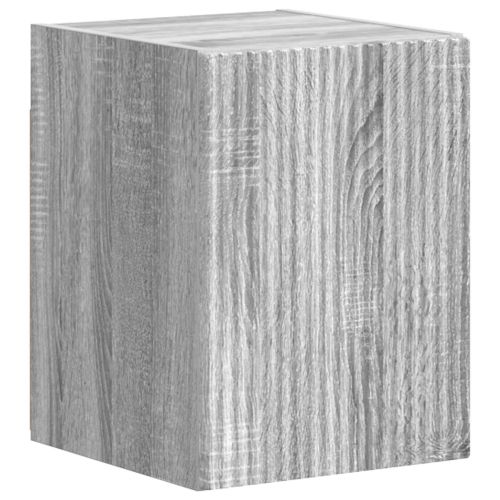 Комплект ТВ шкаф 4 pcs Сив Сонома Инженерно дърво