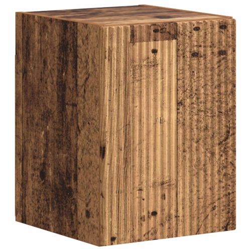 Комплект ТВ шкаф 4 pcs Старо дърво Инженерно дърво