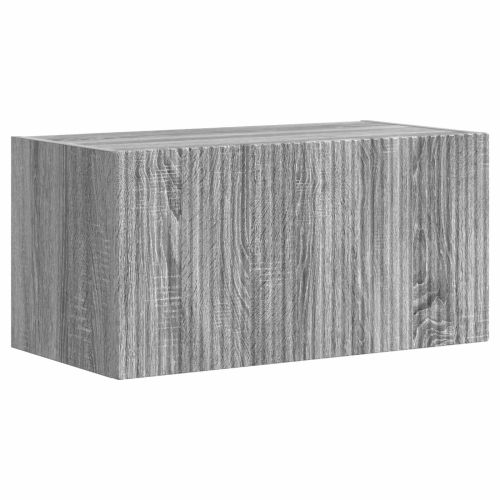 Комплект ТВ шкаф 4 pcs Сив Сонома Инженерно дърво