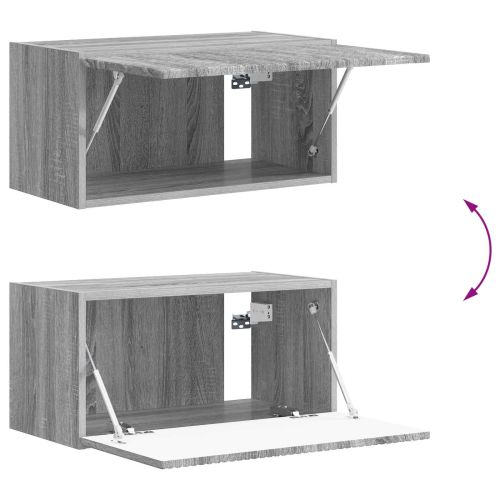 Комплект ТВ шкаф 5 pcs Сив Сонома Инженерно дърво