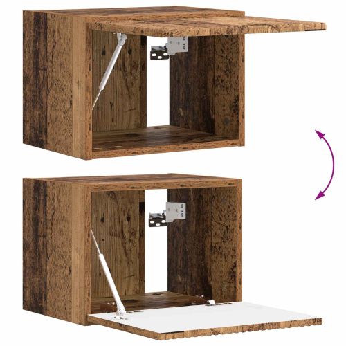 ТВ шкаф 5 pcs Старо дърво