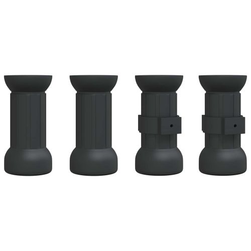 За шкафове с рафт SKI 4 pcs Кехлибарен Солидно борово дърво