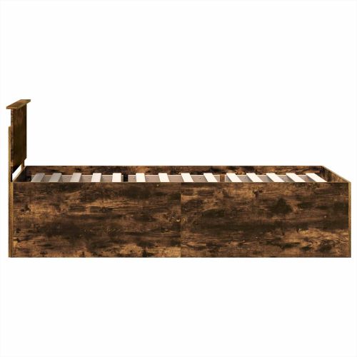 Рамка за легло с таблото Димян дъб 75 x 190 cm Инженерно дърво