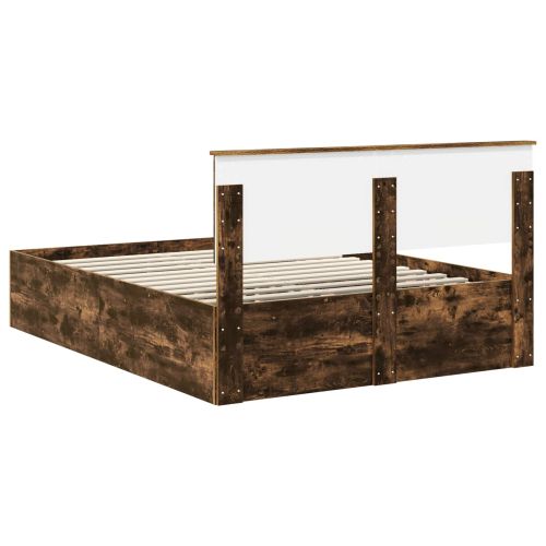 Рамка за легло с таблото Димян дъб 150 x 200 cm Инженерно дърво