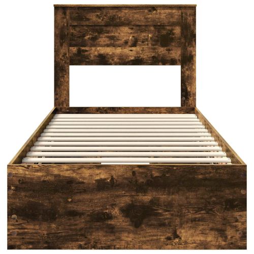 Рамка за легло Димян дъб 100 x 200 cm Инженерна дървесина