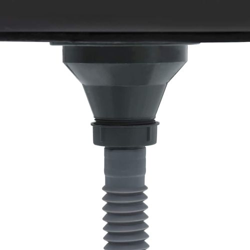 Кухненска мивка с отцедник, сребриста, 1000x600x155 мм, инокс