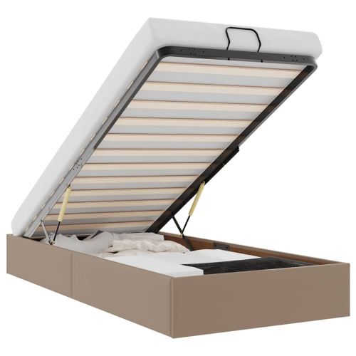 Османска рамка за легло без матрак, 80x200 см, изкуствена кожа