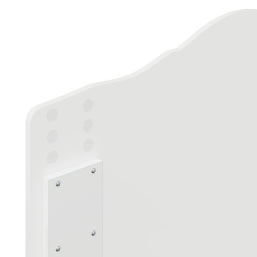 Рамка за легло с чекмедже Бяло 75 x 190 cm Инженерна дървесина