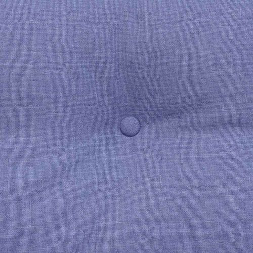 Възглавница за гръб Дънково син 100 x 24 x 50 см текстил