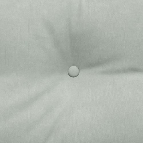 Възглавница за гръб Светлосиво 100 x 24 x 50 см Кадифе