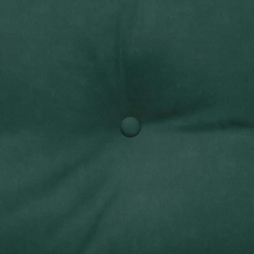 Възглавница за гръб Тъмен зелен 100 x 24 x 50 см Кадифе