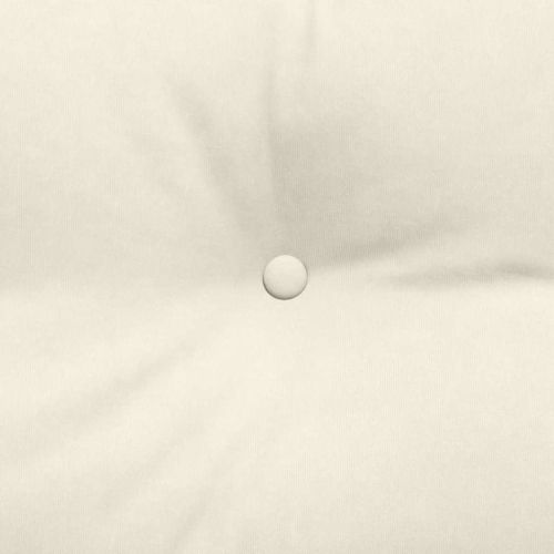 Възглавница за гръб Крем 100 x 24 x 50 см Кадифе