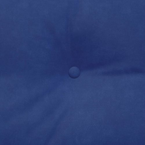 Възглавница за гръб Полицейско синьо 100 x 24 x 50 см Кадифе