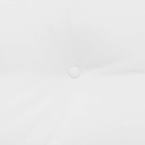 Възглавница за гръб Бяло 140 x 24 x 50 см текстил