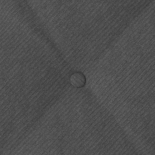 Възглавница за гръб Тъмен сив 120 x 50 cm Кордюрова тъкан