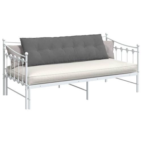 Възглавница за гръб Тъмен сив 160 x 50 cm Микрофибърна тъкан