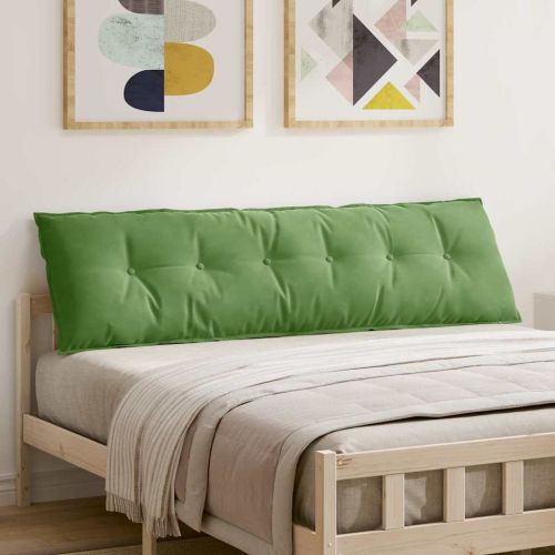 Възглавница за гръб Светло зелено 180 x 50 см Кордюрова тъкан