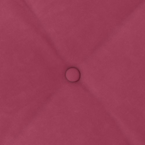 Възглавница за гръб Виненочервен 180 x 50 см Кордюрова тъкан