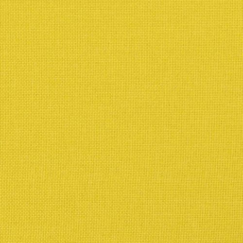 Възглавница за гръб Светло жълто 200 x 19 x 50 см текстил